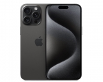 < eSIM > Apple iPhone 15 Pro 128GB Black Titanium (MTQ...