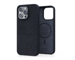 Чохол Njord Salmon Leather MagSafe Case для iPhone 15 Pro Bl...