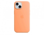Чохол Apple Silicone Case with MagSafe для iPhone 15 Orange ...