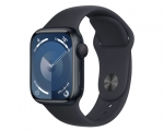 Apple Watch Series 9 GPS 41mm Midnight Aluminum Case with Mi...