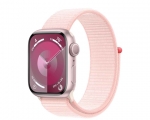 Apple Watch Series 9 GPS 41mm Pink Aluminum Case with Light ...