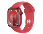 Apple Watch Series 9 GPS 41mm PRODUCT RED Aluminum Case with...