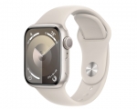 Apple Watch Series 9 GPS 41mm Starlight Aluminum Case with S...