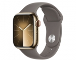 Apple Watch Series 9 GPS + Cellular 41mm Gold Stainless Stee...
