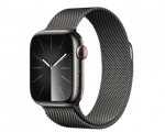 Apple Watch Series 9 GPS + Cellular 41mm Graphite Stainless ...