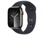 Apple Watch Series 9 GPS + Cellular 41mm Graphite Stainless ...